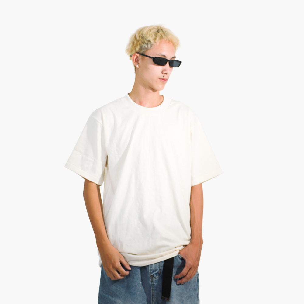 ออกแบบเสื้องานกฐิน รูปคนใส่เสื้อจริง รุ่น SAVAGE OVERSIZE